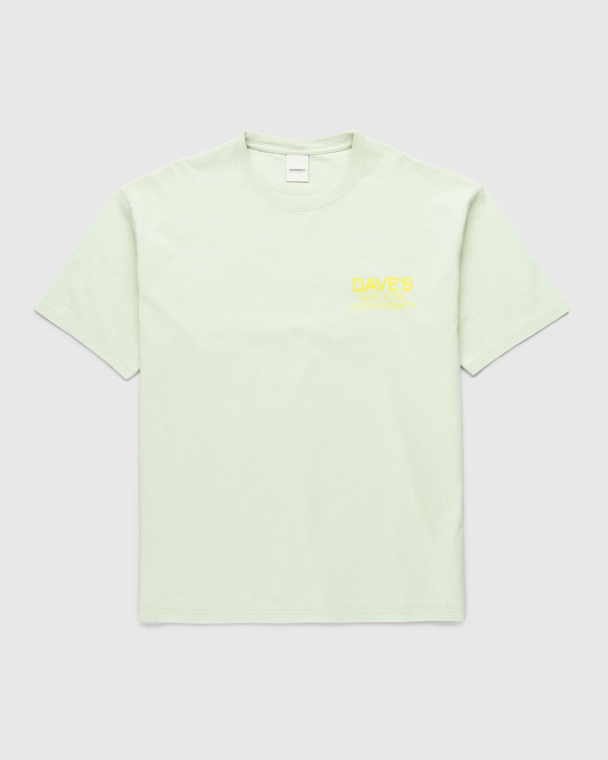 Dave's New York x Highsnobiety – T-Shirt Sage  - T-shirts - Green - Image 2