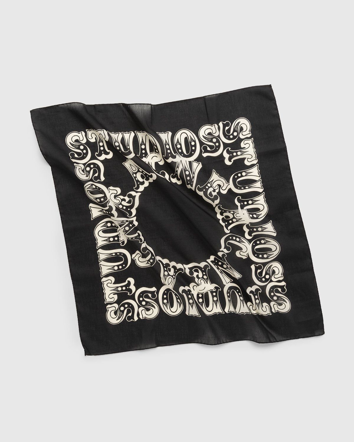Acne Studios – Circus Font Scarf Black - Scarves - Black - Image 3
