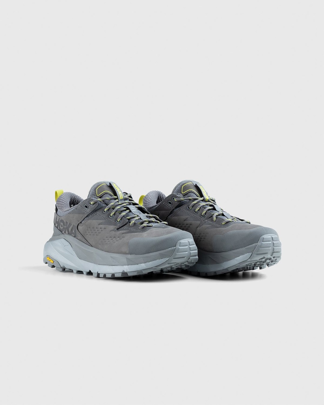 HOKA – M Kaha Low GTX Charcoal Grey Green Sheen - Sneakers - Grey - Image 3