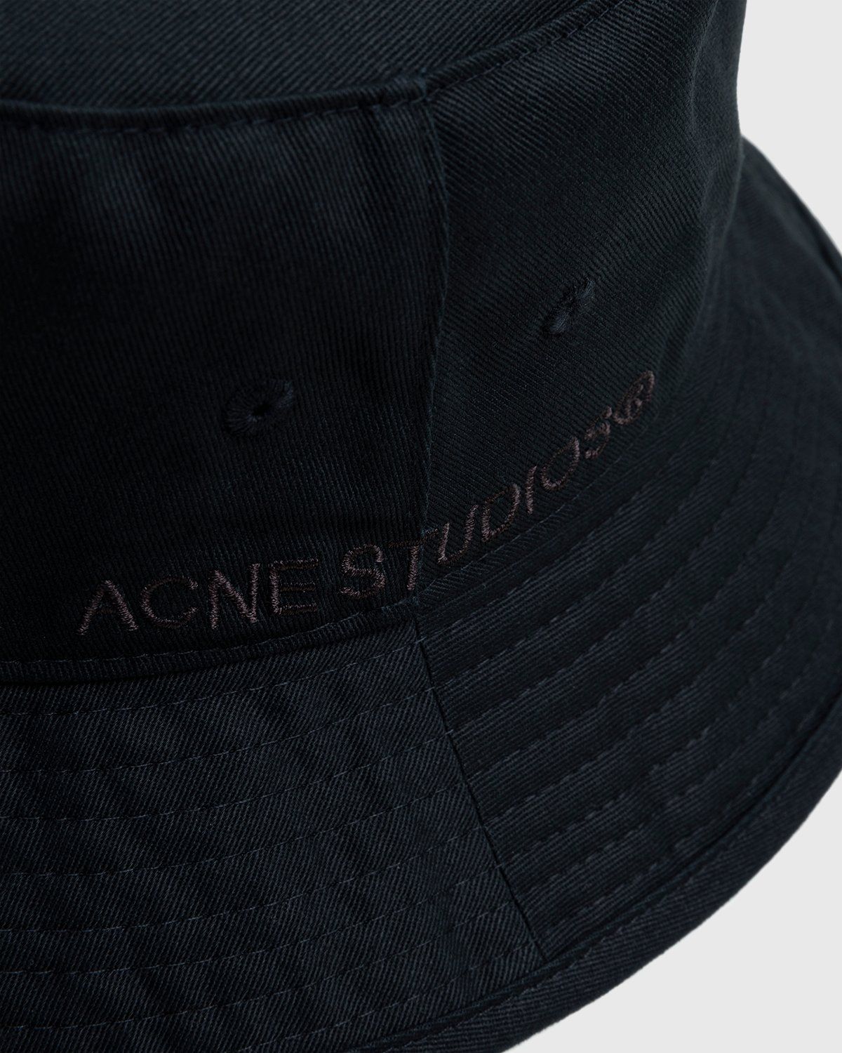 Acne Studios – Twill Bucket Hat Black | Highsnobiety Shop