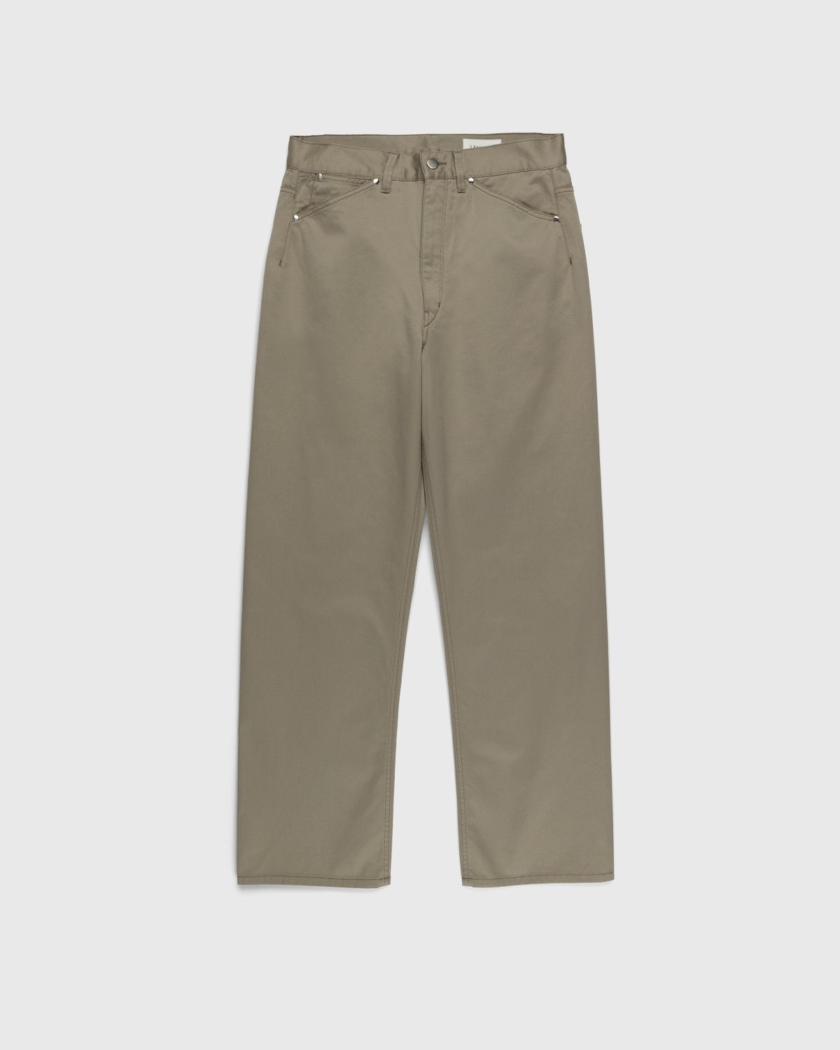 Lemaire – Seamless Pants Light Taupe - Pants - Beige - Image 1