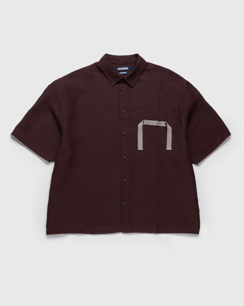 JACQUEMUS – La Chemise Cabri Brown