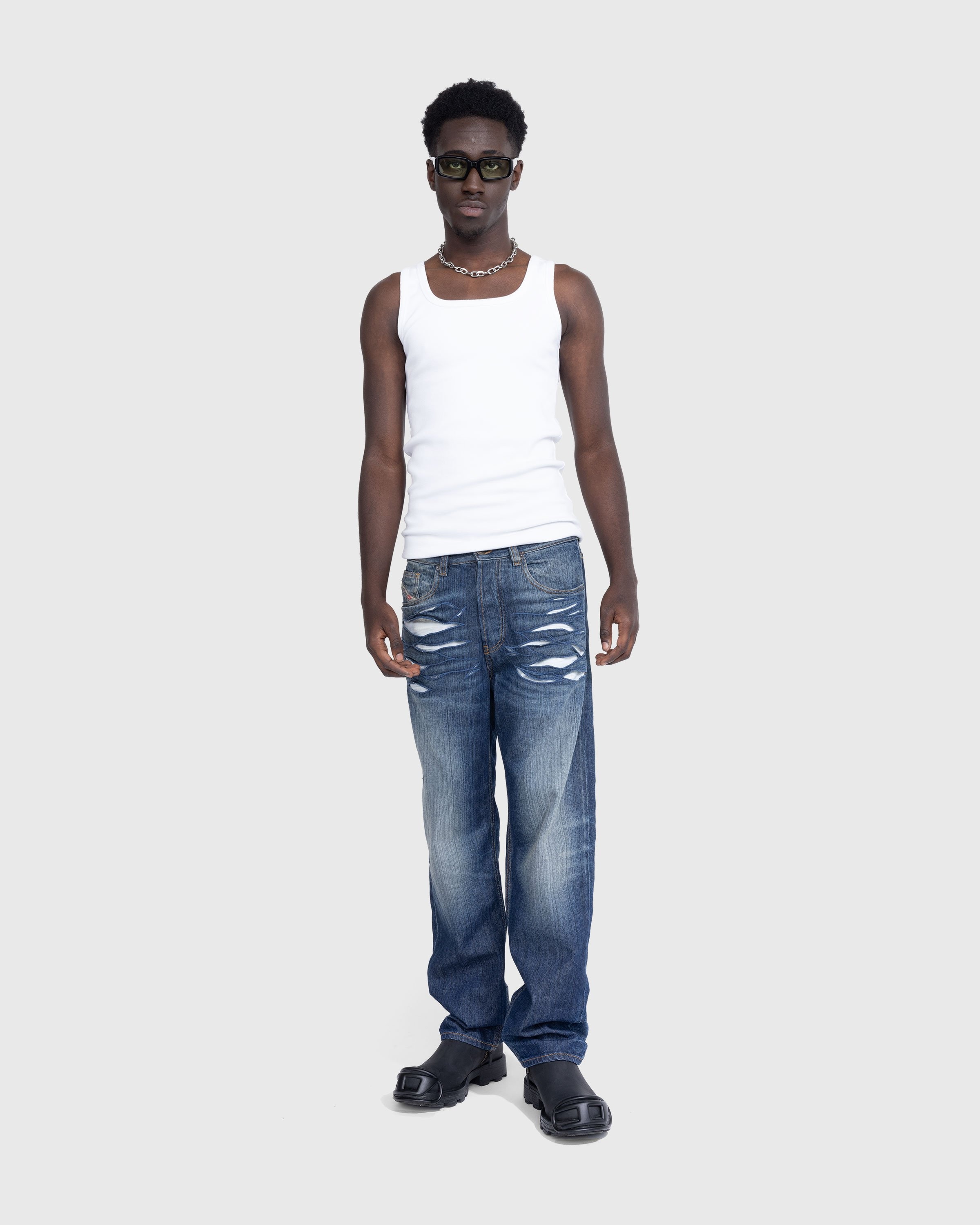 Diesel – 2010-D-Macs Straight Jeans Blue - Pants - Blue - Image 2
