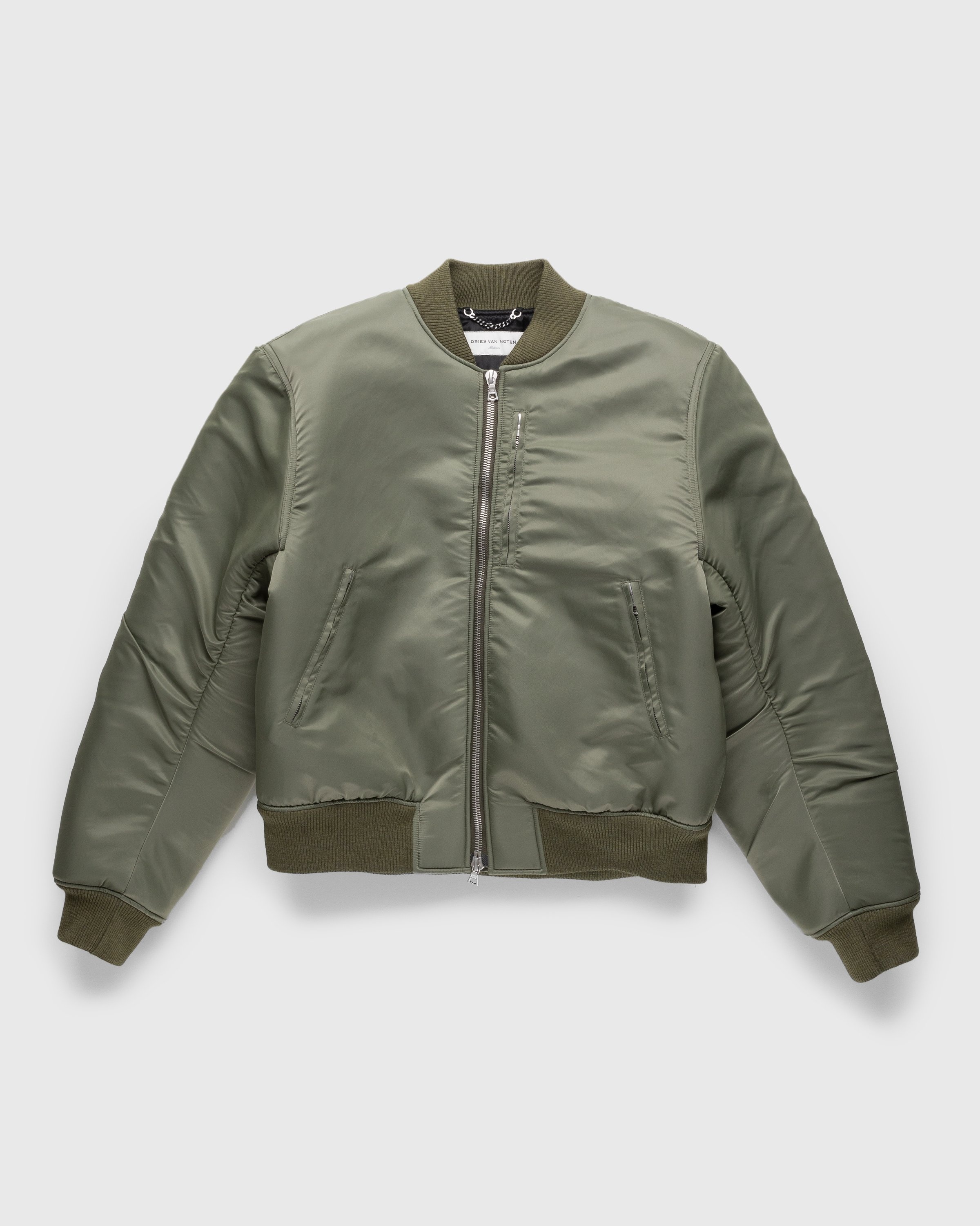 Dries van Noten – Verso Bomber Jacket Green - Outerwear - Green - Image 1