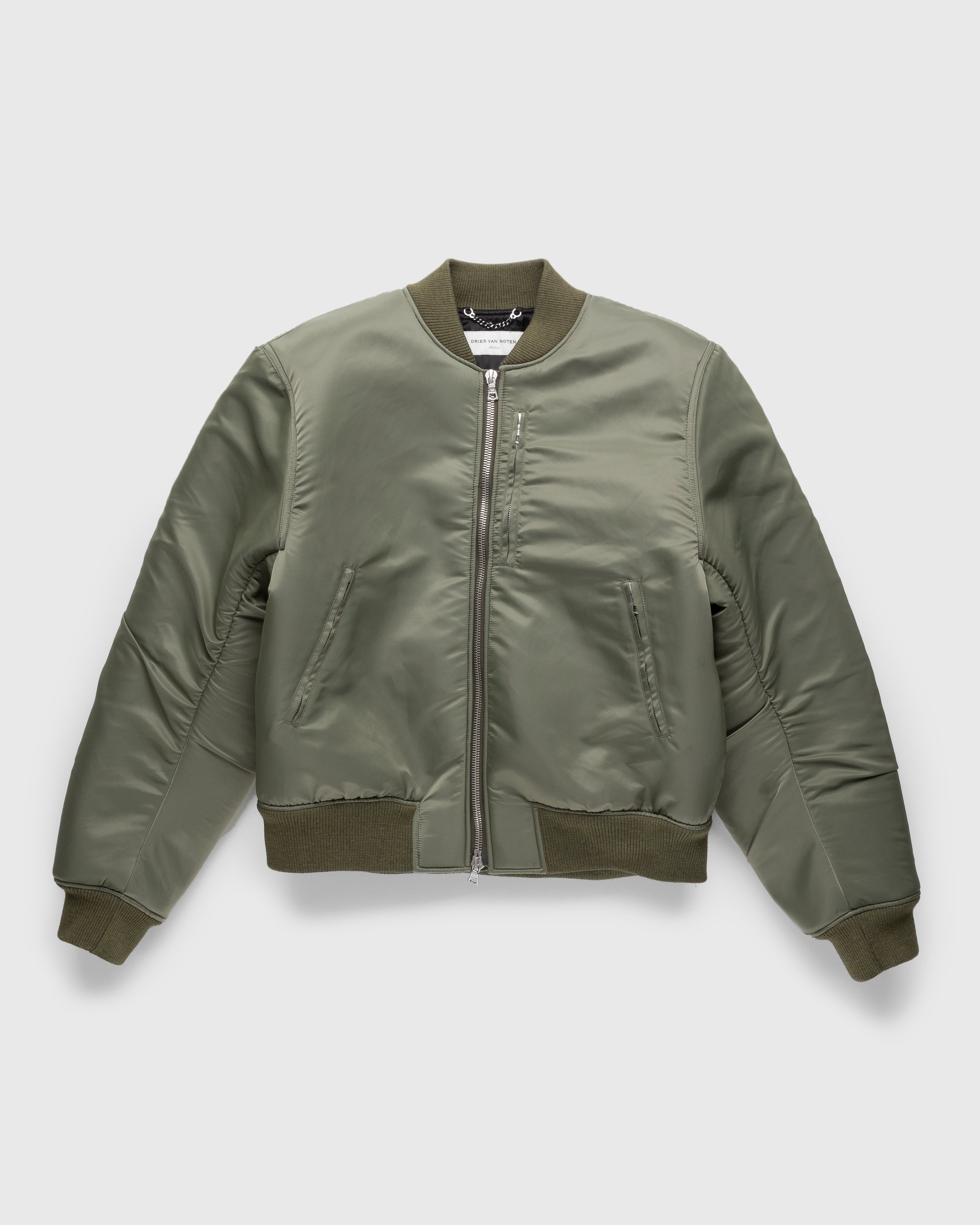 Dries van Noten – Verso Bomber Jacket Green | Highsnobiety Shop