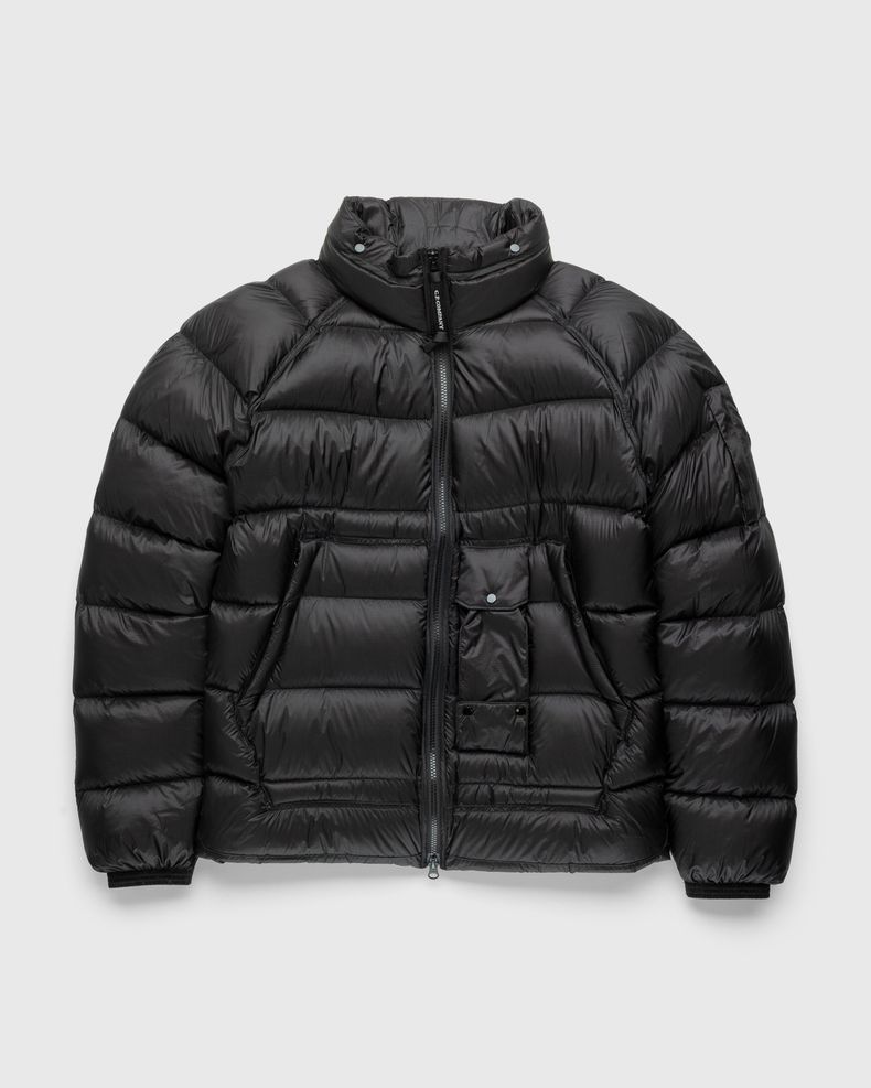 C.P. Company – DD Shell Hooded Down Jacket Black