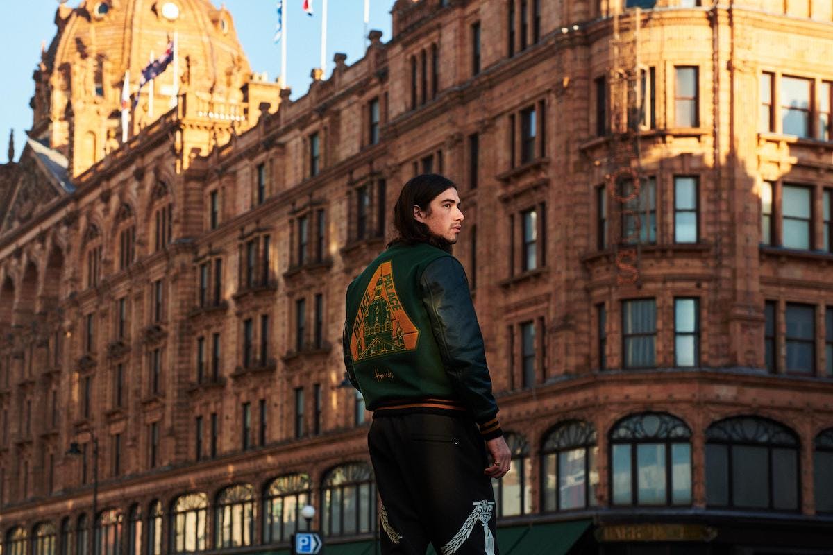 Palace Harrods_Campaign Still_Varsity Jacket