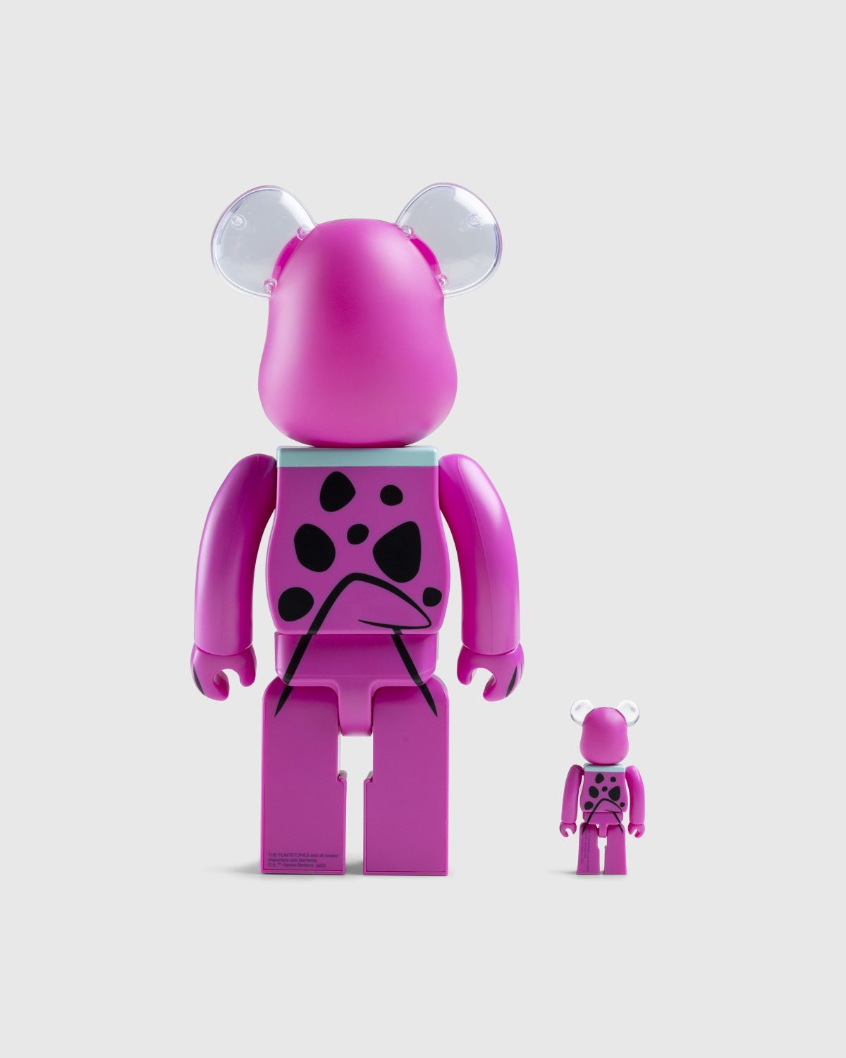 Medicom – Be@rbrick Dino 100% and 400% Set Pink - Toys - Pink - Image 2