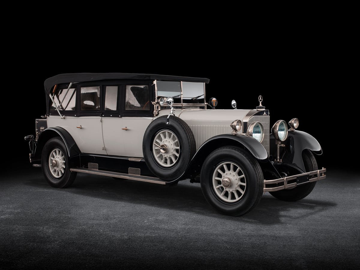 Muli-Nr. 20, Mercedes 15/70/100 PS Offener Tourenwagen, Baujahr 1925.