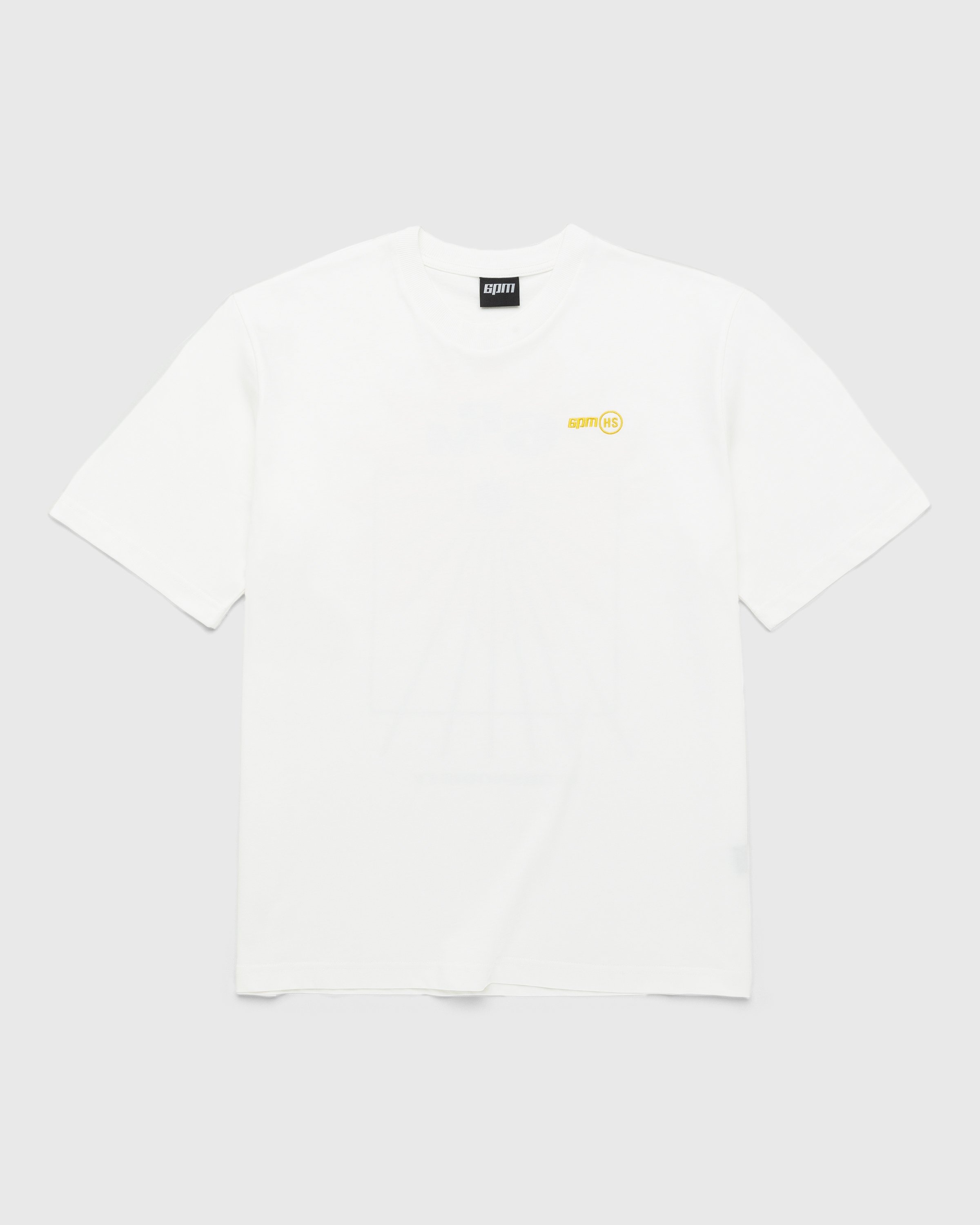 6PM x Highsnobiety – BERLIN, BERLIN 3 Logo T-Shirt White - Tops - Beige - Image 2