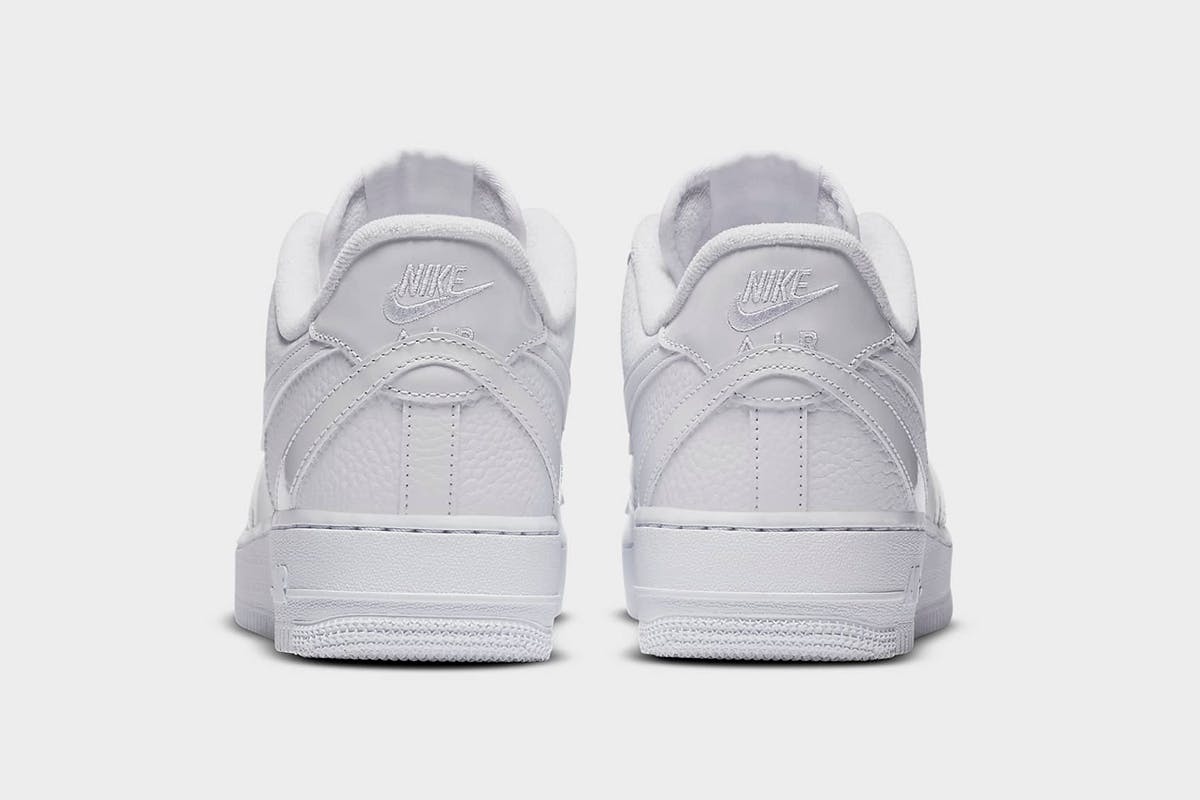 misplaced swoosh af1 black