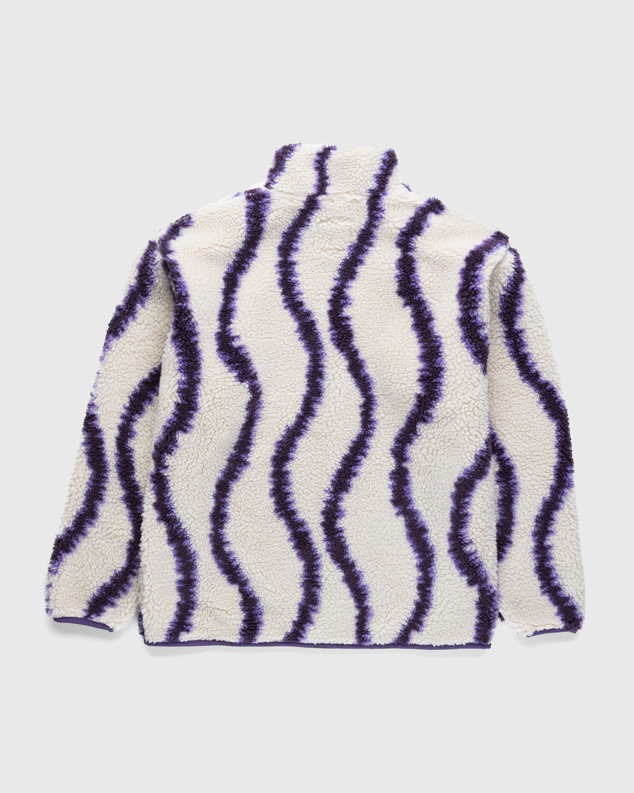 Gramicci – Sherpa Jacket Natural Swirl - Fleece - Beige - Image 2