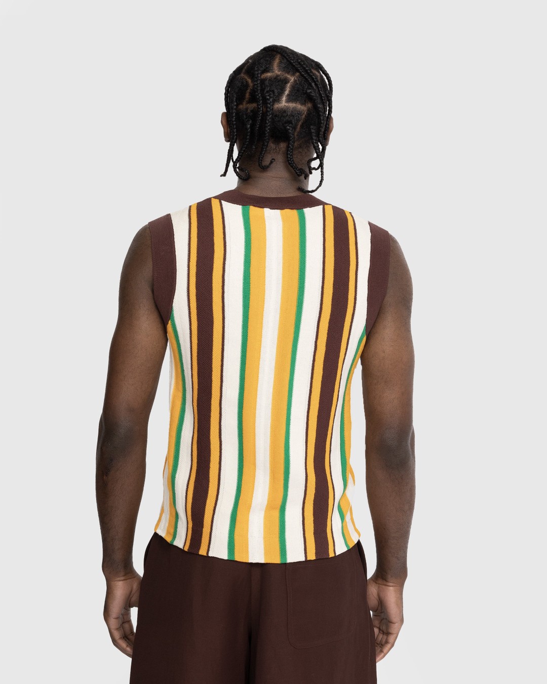 Wales Bonner – Scale Tank - Men Tops - Multi - Image 3