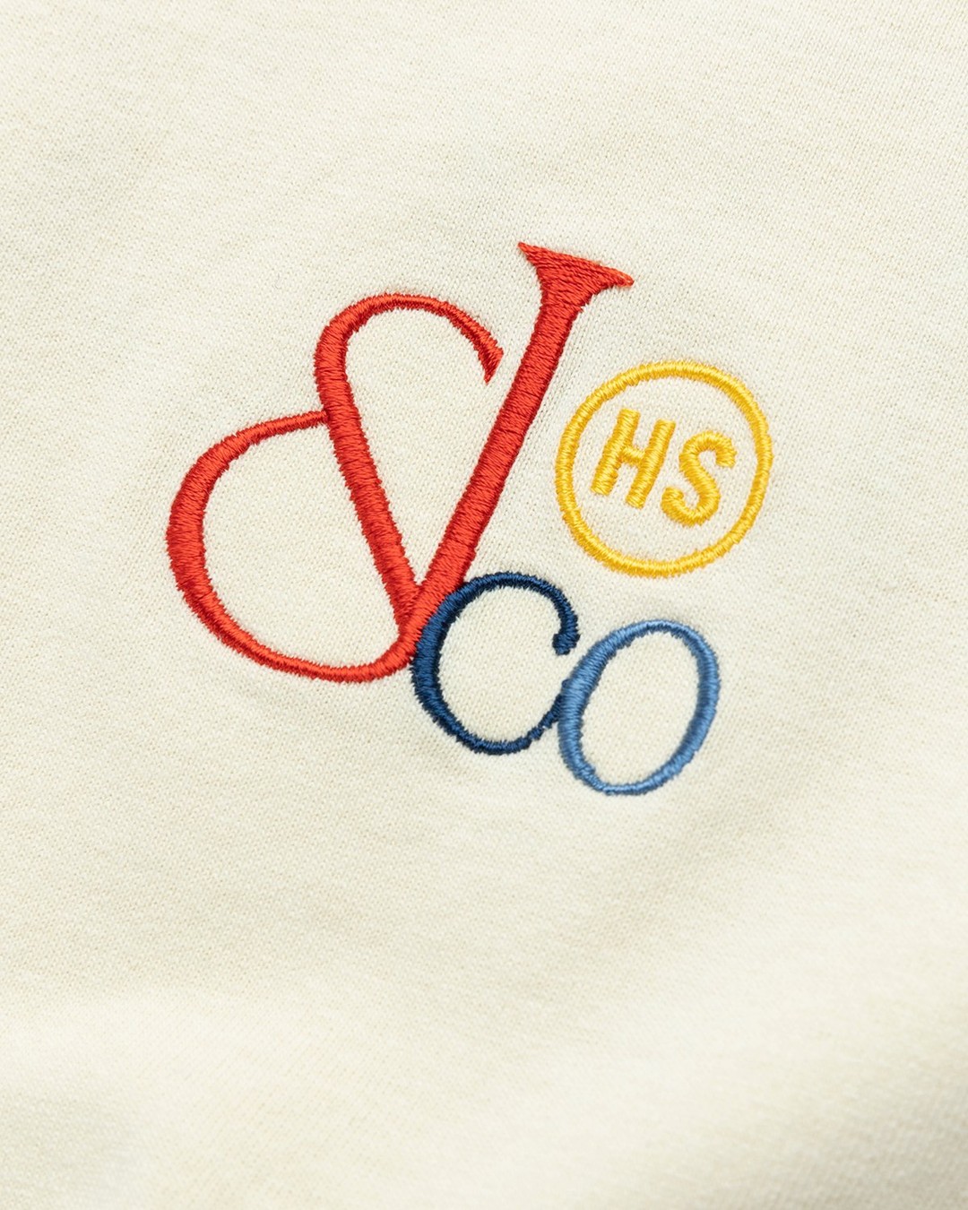Jacob & Co. x Highsnobiety – Heavy Logo T-Shirt Beige - Tops - Beige - Image 4
