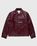 Highsnobiety – Neu York Leather Jacket Burgundy - Outerwear - Red - Image 2