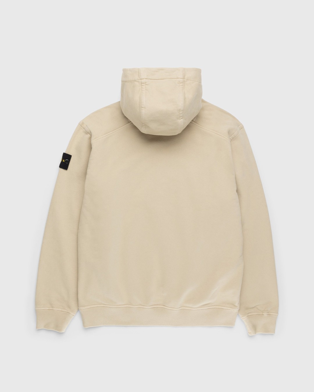 Stone Island – Garment-Dyed Fleece Hoodie Beige - Sweats - Beige - Image 2