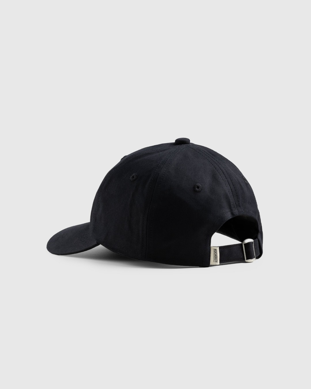 Bar Basso x Highsnobiety – Logo Cap Black - Hats - Black - Image 3