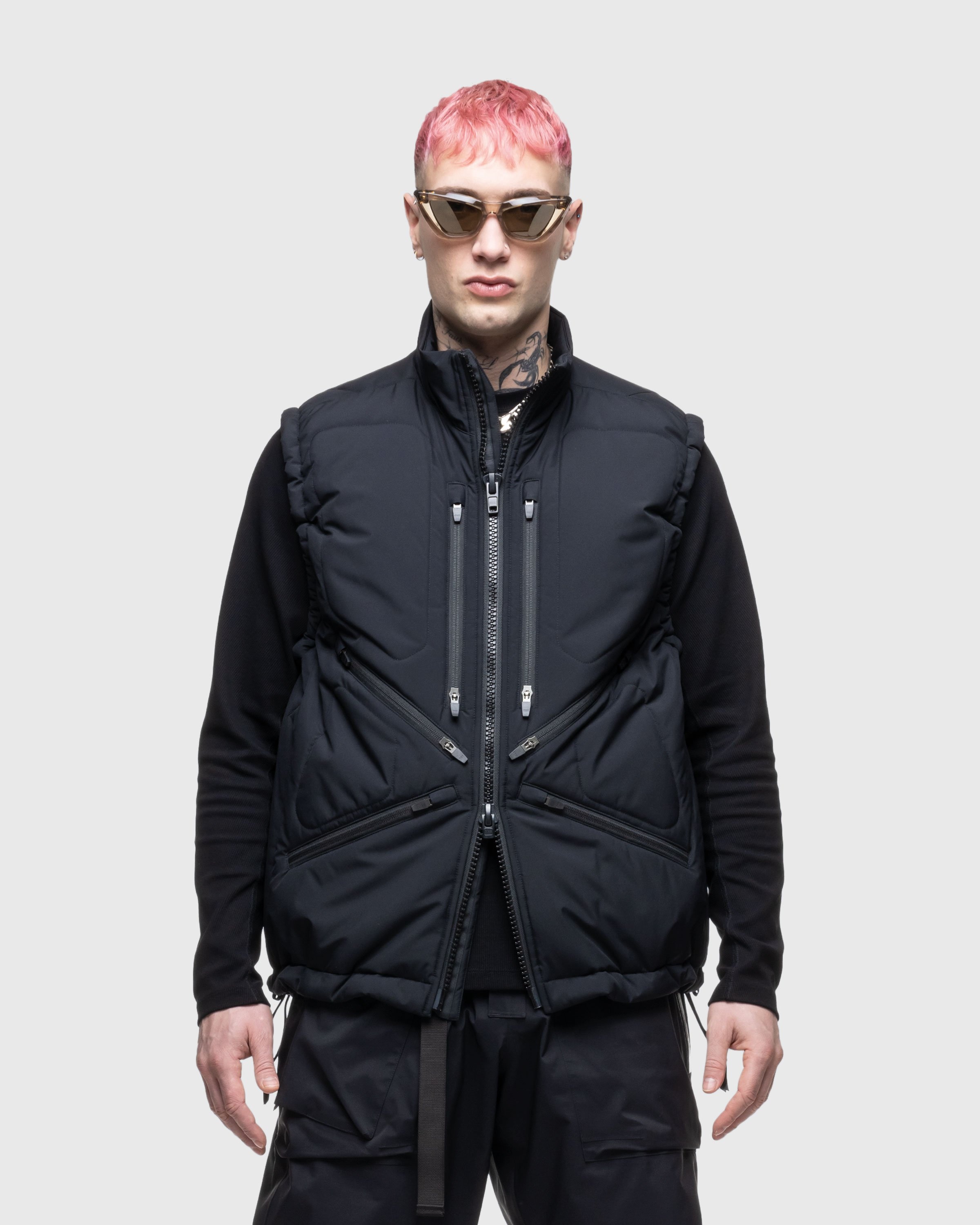 ACRONYM – V91-WS Windstopper PrimaLoft Modular Liner Vest Black - Outerwear - Black - Image 2