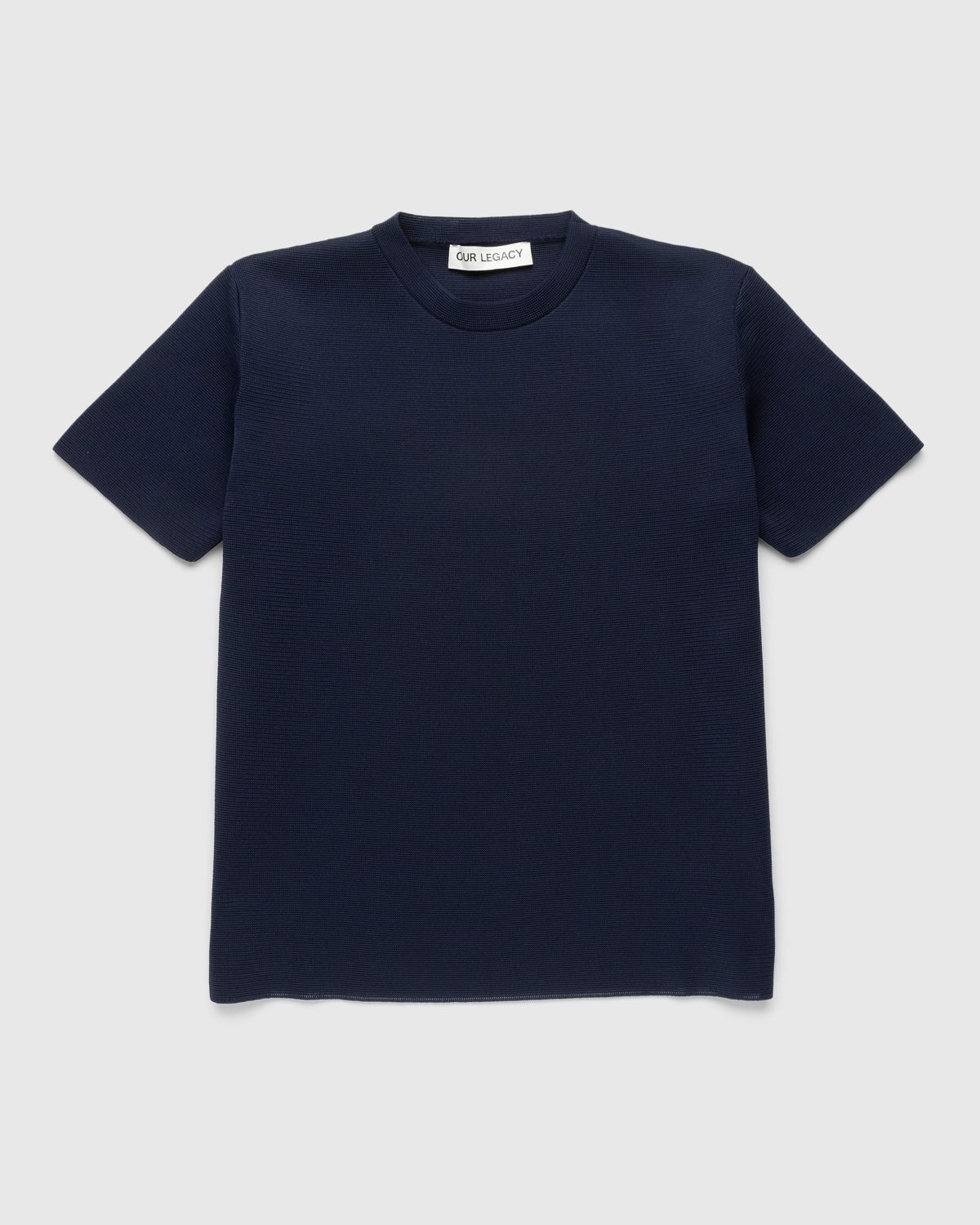 Our Legacy – Knitted T-Shirt Digital Abyss Performance Poly - T-shirts - Multi - Image 1