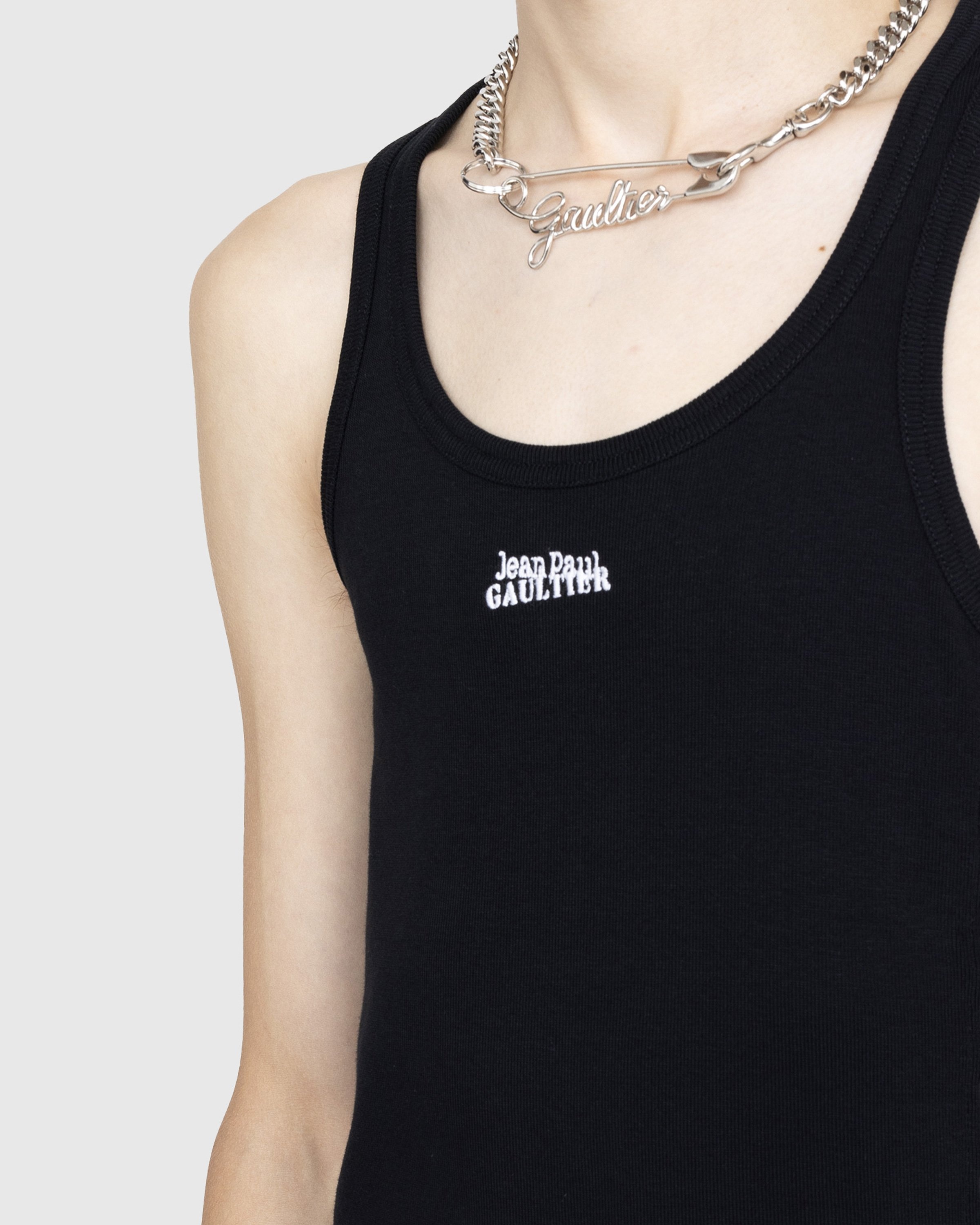 Jean Paul Gaultier – Safety Pin Gaultier Necklace Silver - Jewelry - Silver - Image 3
