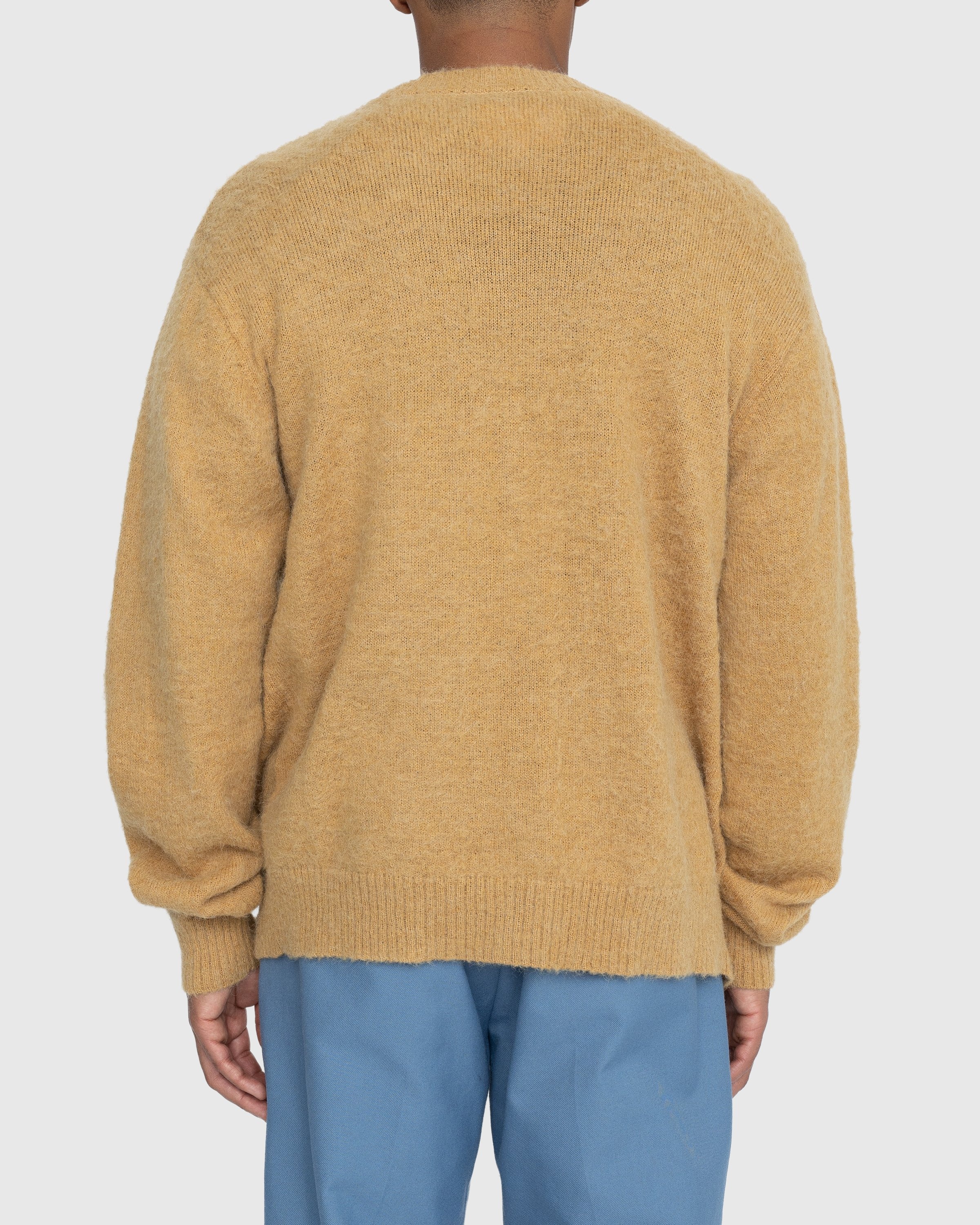 Highsnobiety – Alpaca Cardigan Light Brown - Knitwear - Brown - Image 3