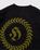 Carhartt WIP x Herrensauna – Logo Long Sleeve Black Wine Cypress - Longsleeves - Black - Image 3