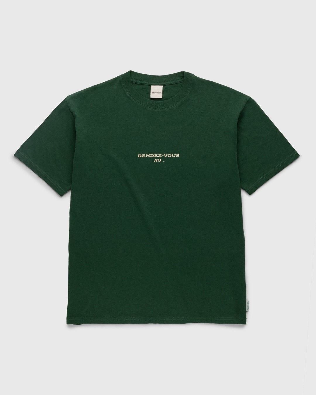 Café de Flore x Highsnobiety – Not In Paris 4 Rendez-vous Au T-Shirt Green - T-shirts - Green - Image 2