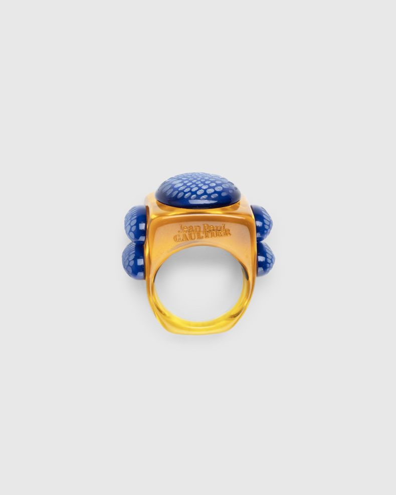 Jean Paul Gaultier x La Manso – Submarine Ring Amber/Perseo Blue