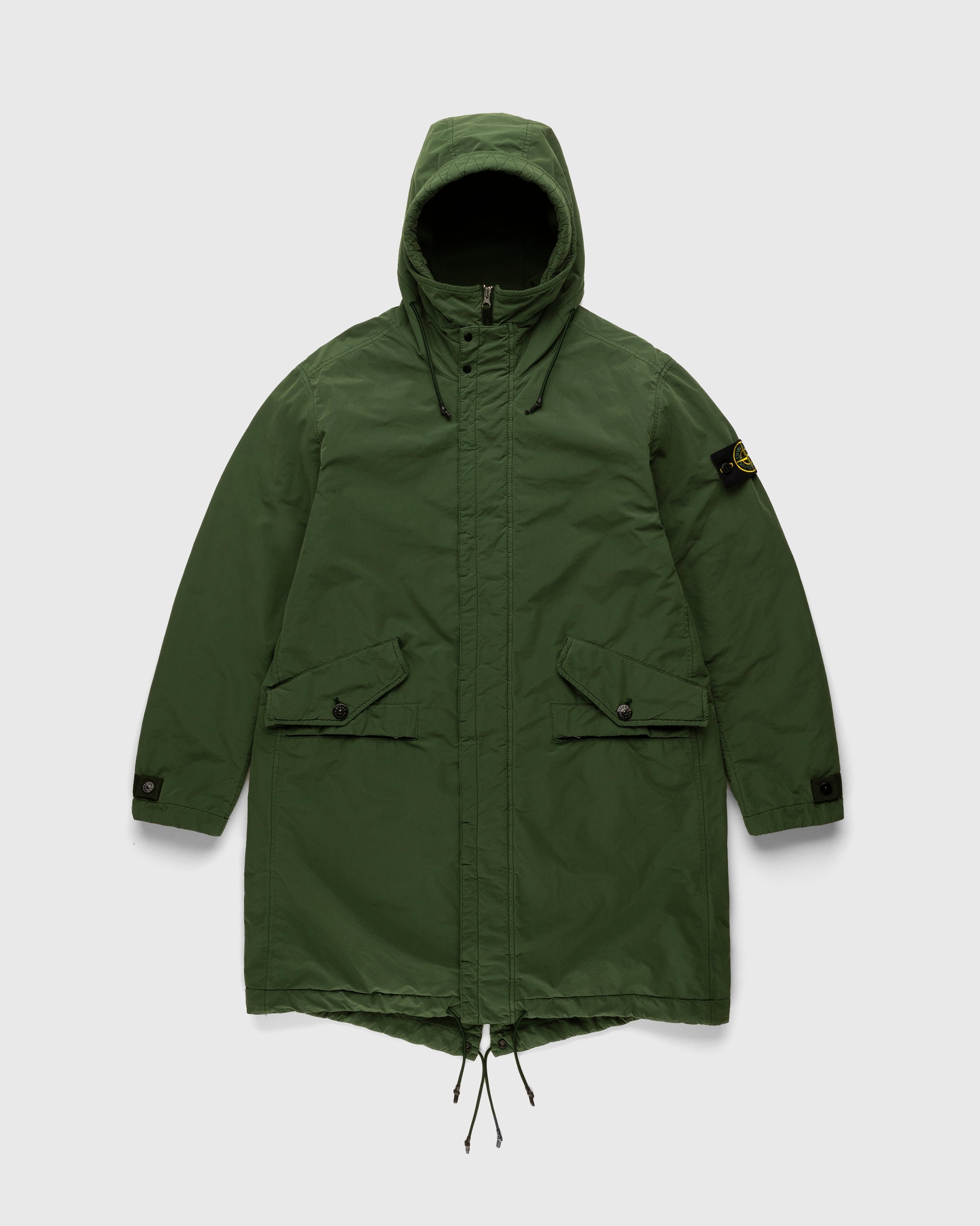 Stone Island – David Light-TC Parka Olive | Highsnobiety Shop