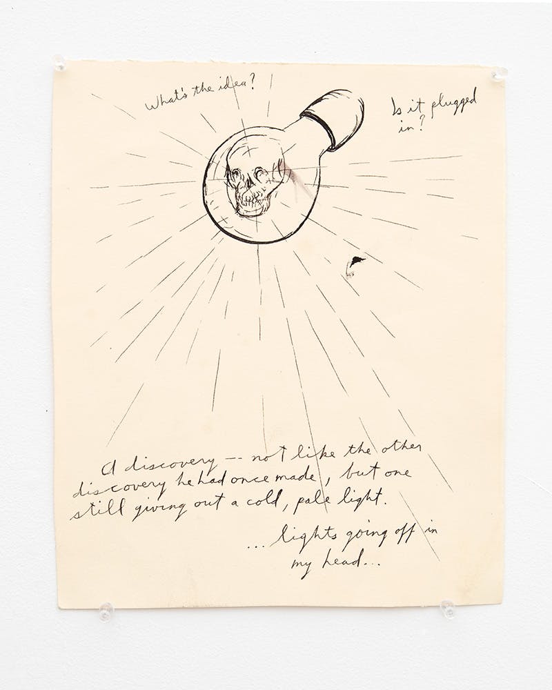 Raymond Pettibon, <em>No Title (What's the idea?...)</em>, 1993