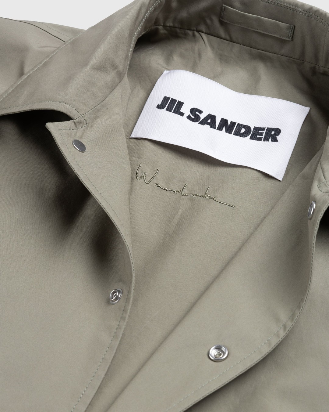 Jil Sander – Logo Jacket Medium Green - Outerwear - Green - Image 6