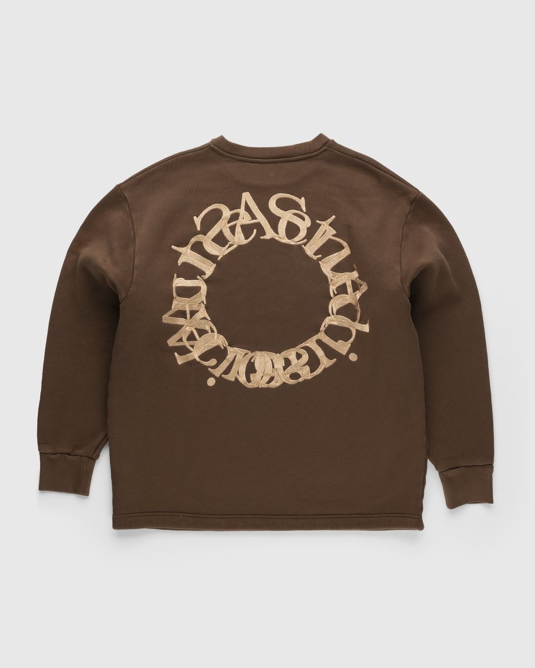 Acne Studios – Logo Sweatshirt Chocolate Brown - Sweatshirts - Brown - Image 1