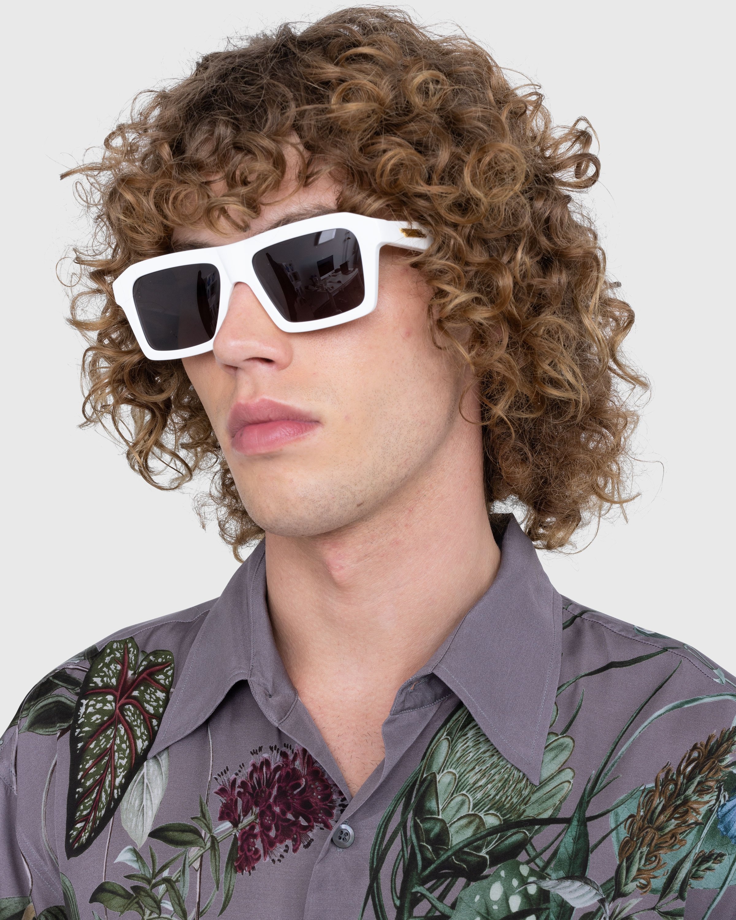 Bottega veneta best sale white sunglasses