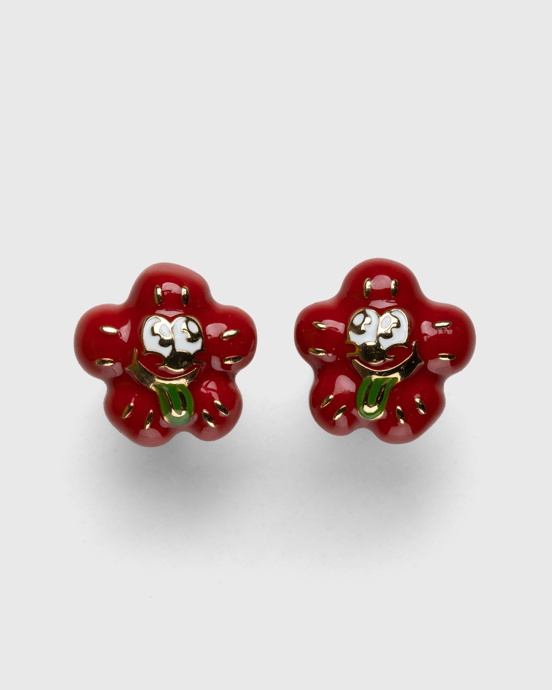 Kenzo – Boke Boy Earring - Jewelry - Red - Image 1