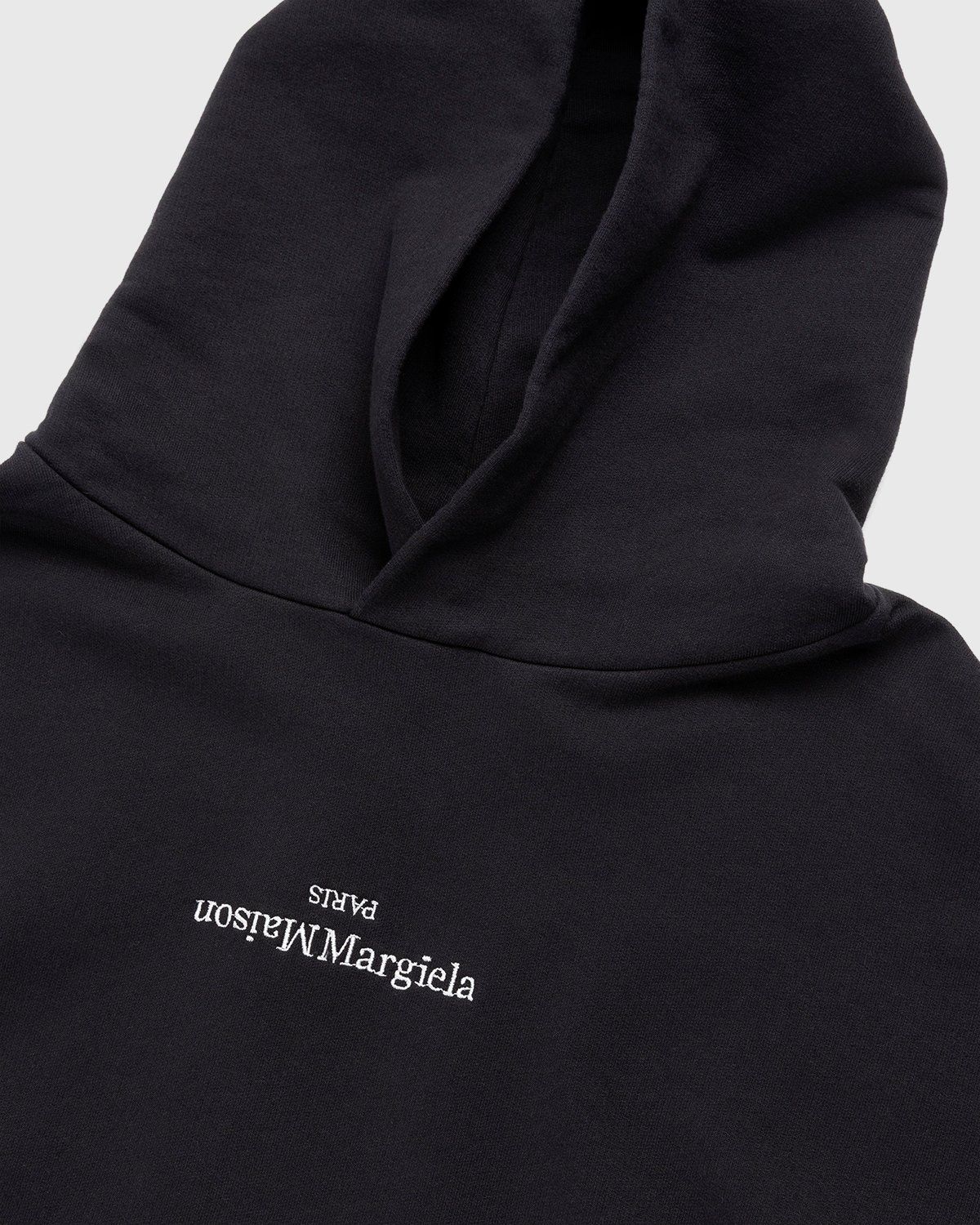 Maison Margiela – Logo Hoodie Black - Sweats - Black - Image 8