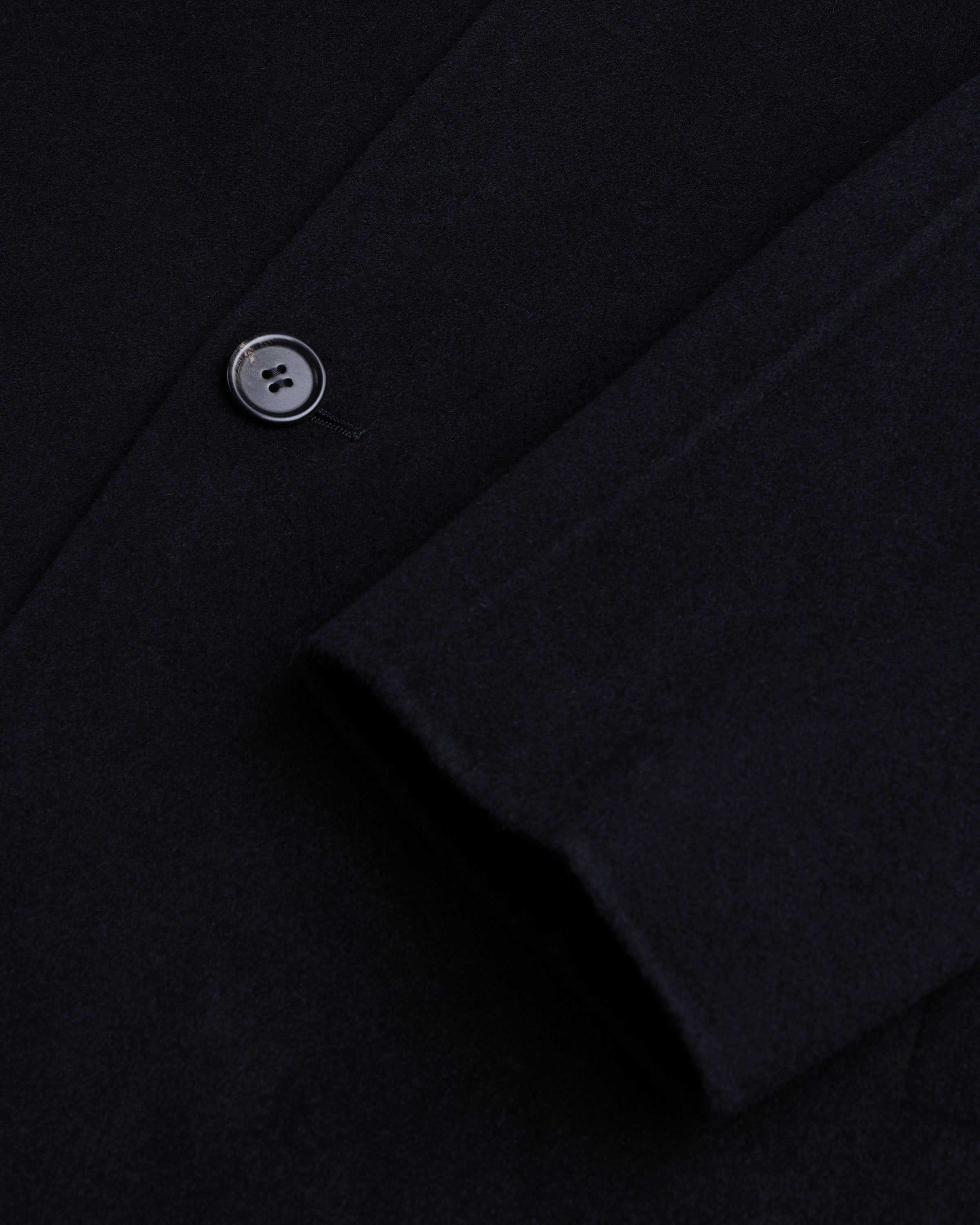 Acne Studios – Single-Breasted Coat Black - Trench Coats - Black - Image 5
