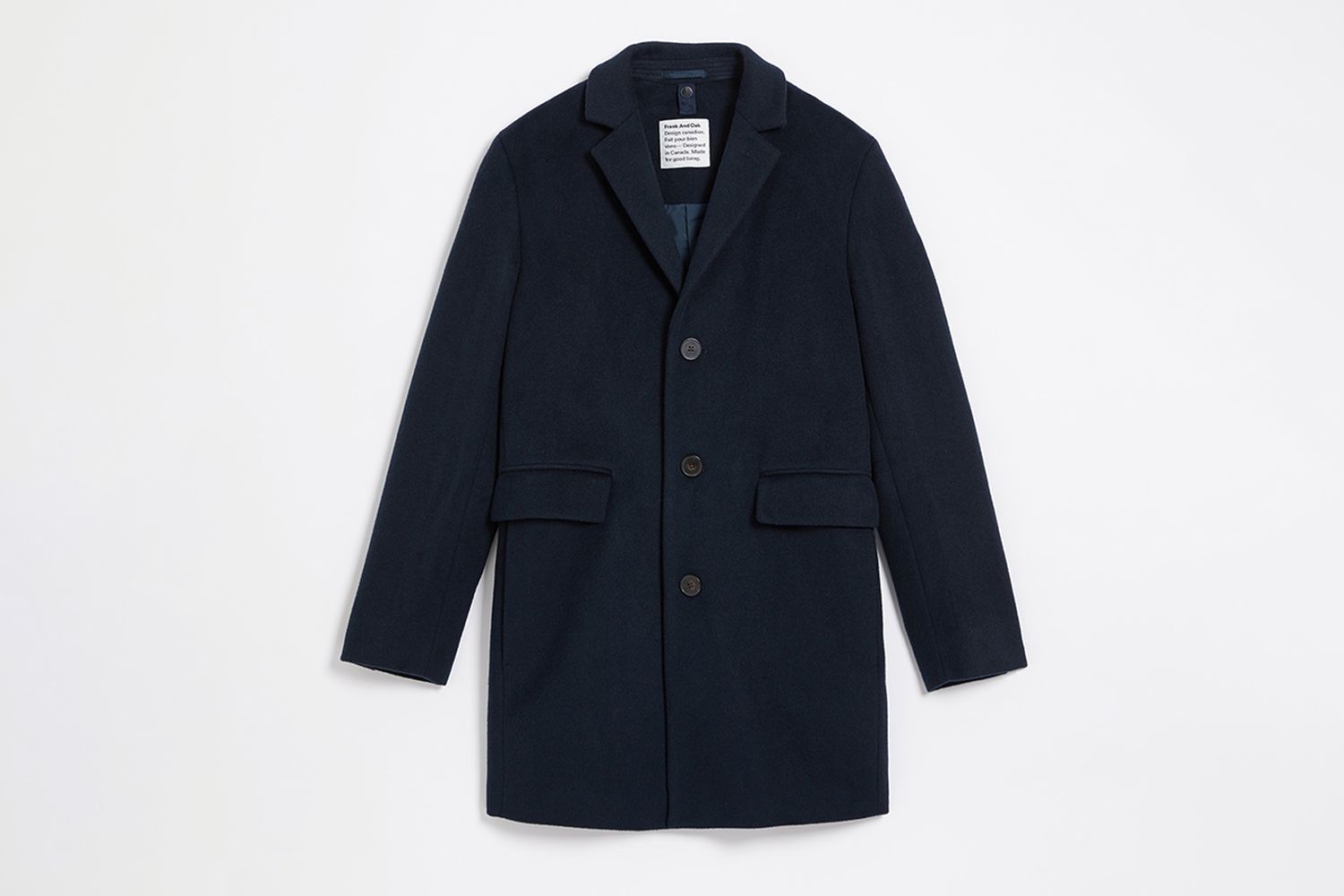The Lawrence Recycled Wool Topcoat