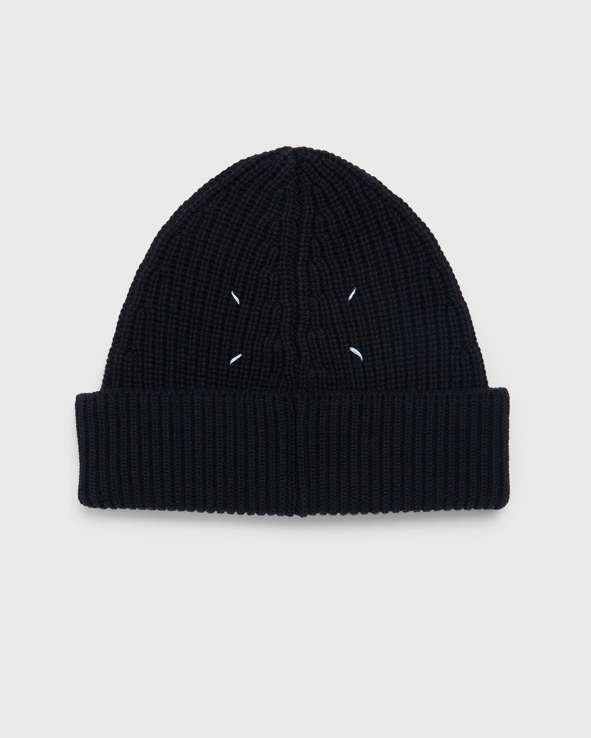 Maison Margiela – Four Stitches Beanie Black