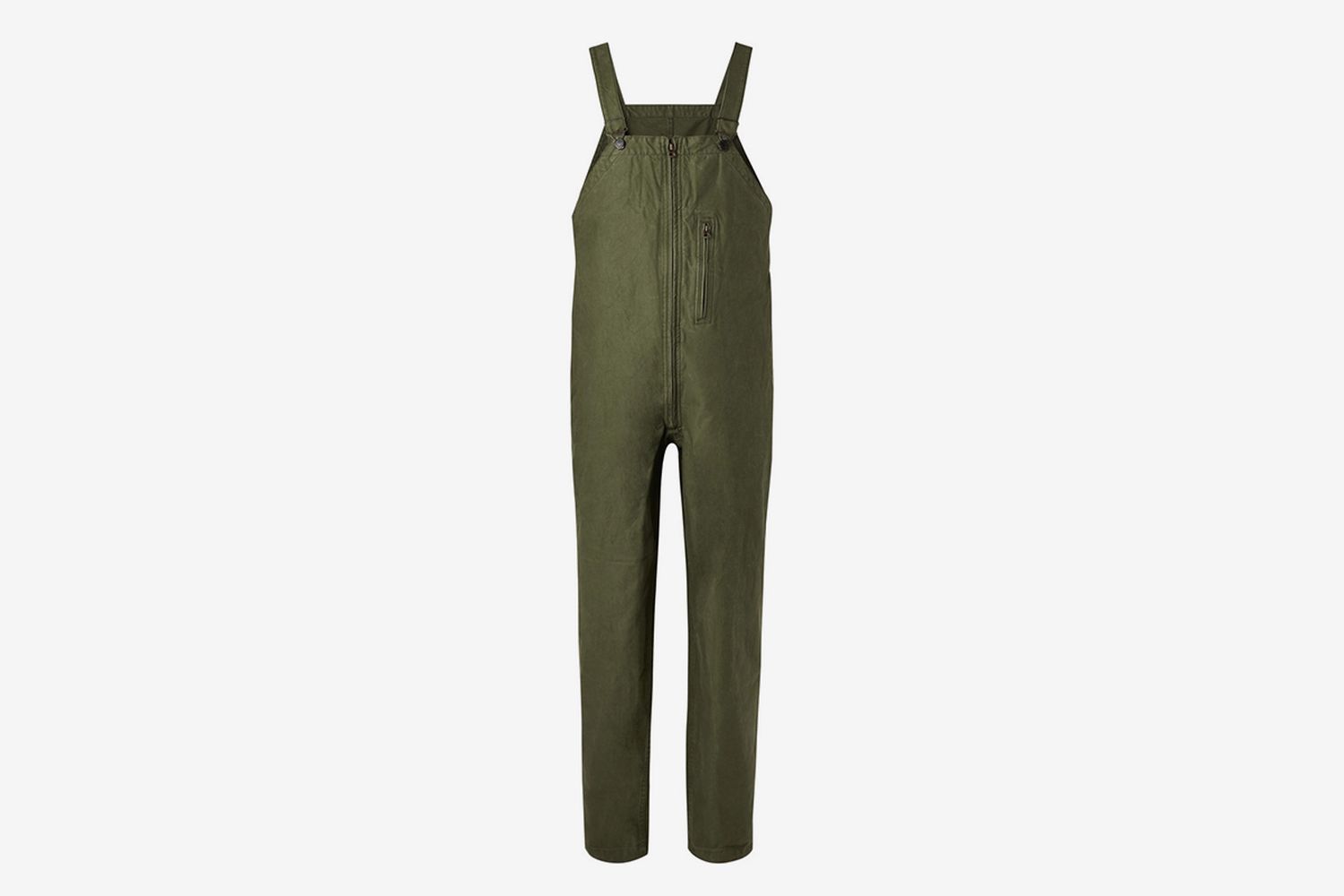 Cotton-Canvas Bib Overalls