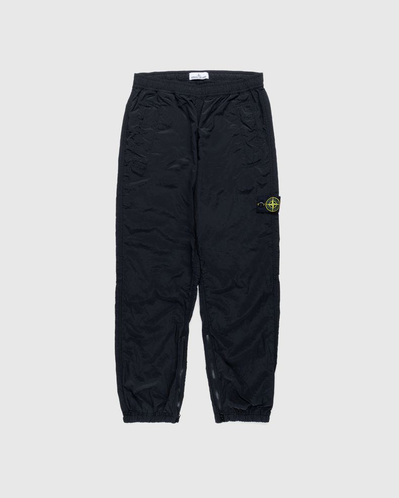 Nylon Metal Pants Black