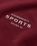 Highsnobiety – HS Sports Focus Hoodie Bordeaux - Sweats - Red - Image 4