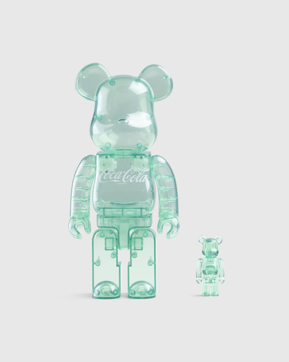 Medicom – Be@rbrick Coca-Cola 100% & 400% Set Georgia Green - Toys - Green - Image 1