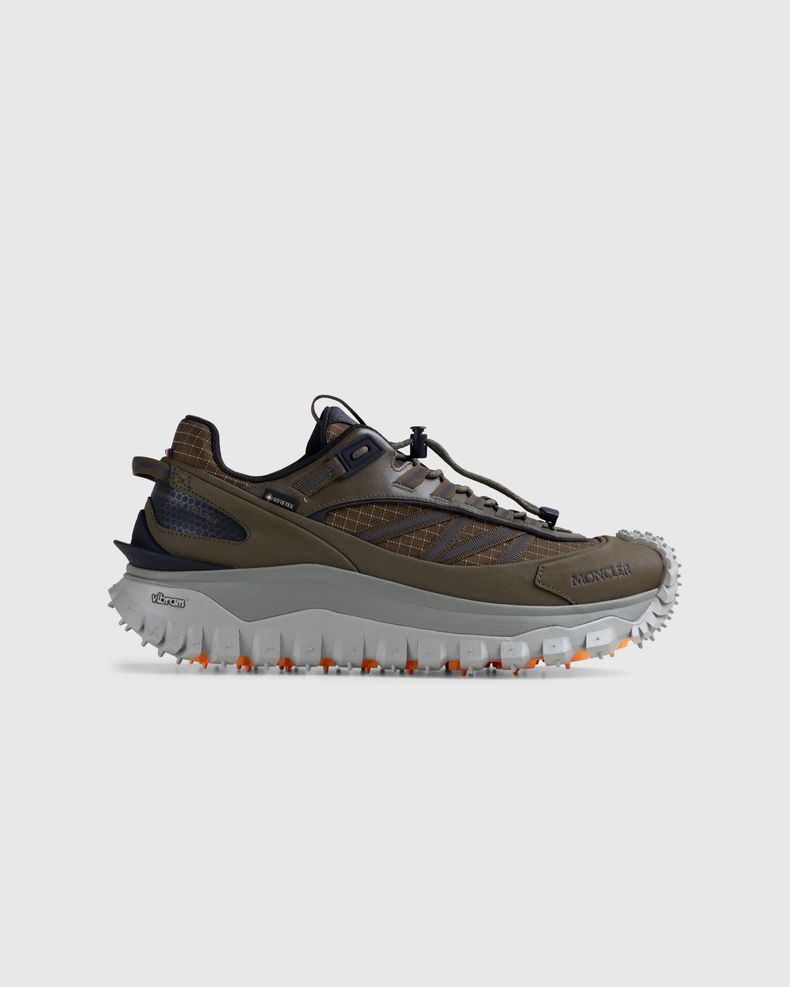 Moncler – Trailgrip GTX Low-Top Sneakers Khaki/Grey