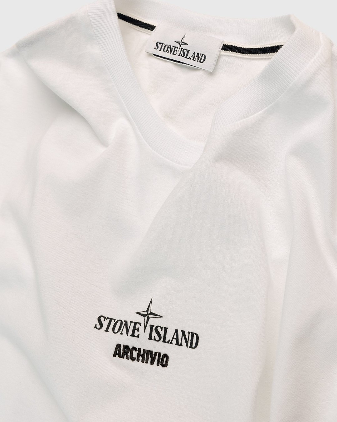 Stone Island – T-Shirt White - T-shirts - White - Image 3