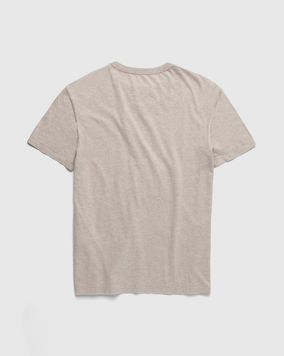 Maison Margiela – Logo T-Shirt Beige - Tops - Beige - Image 2