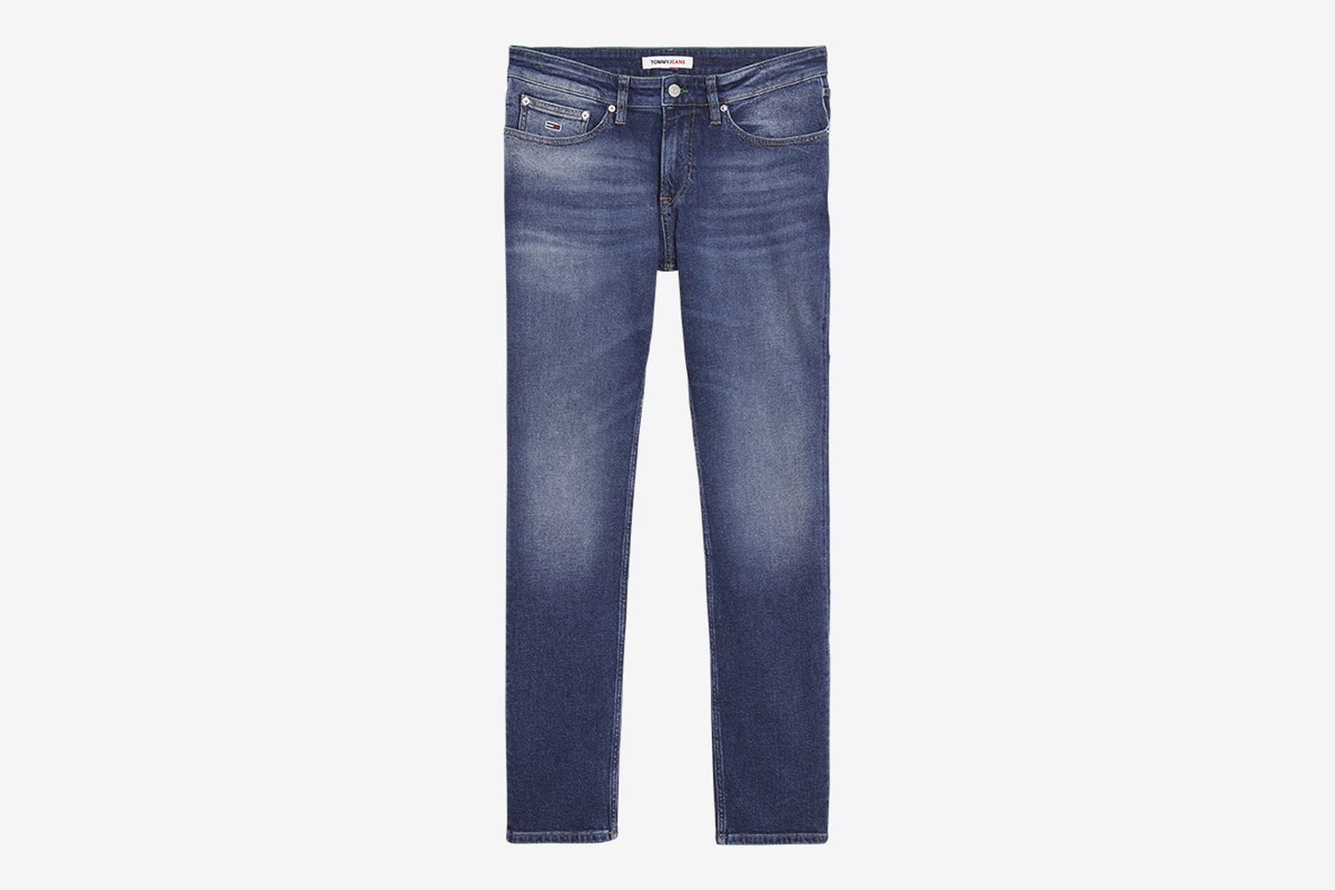Slim Fit Washed and Worn Jean