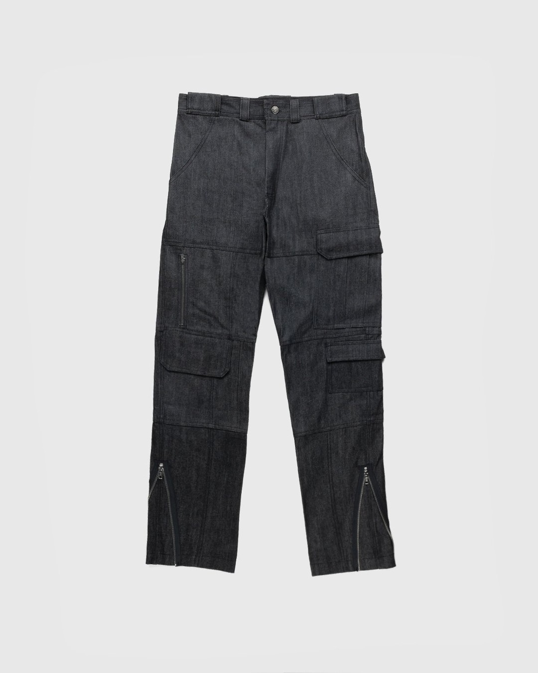 Winnie New York – Denim Cargo Black - Pants - Black - Image 1