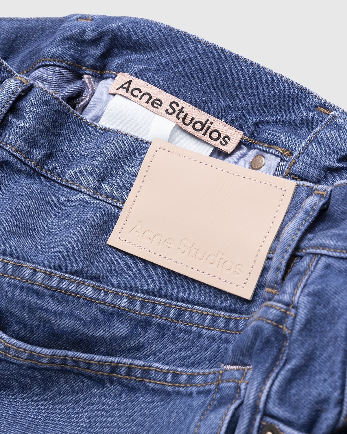 Acne Studios Brutus 2021M Boot Cut Jeans Blue Highsnobiety Shop