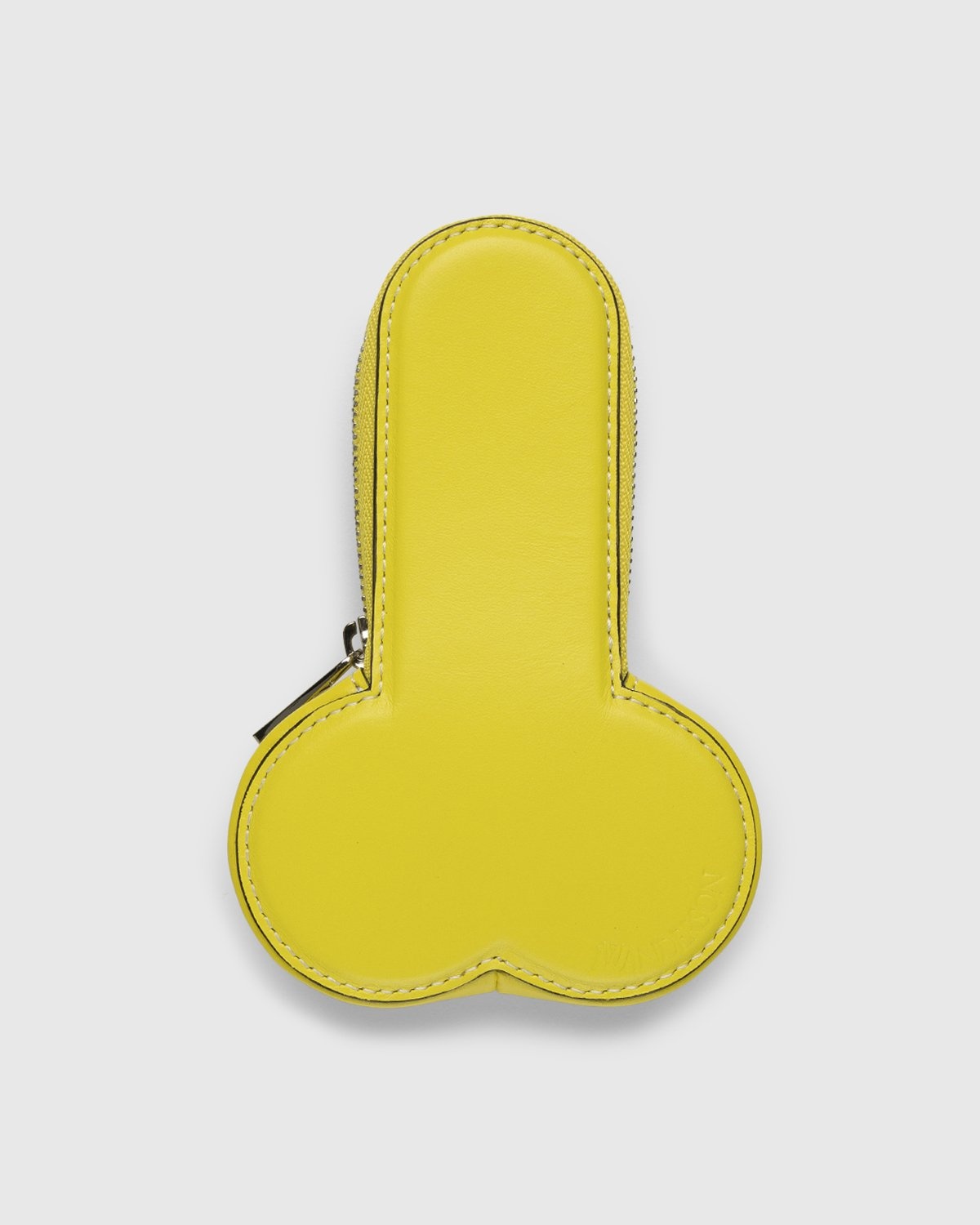 J.W. Anderson – Penis Coin Purse Yellow - Zip Wallets - Yellow - Image 3