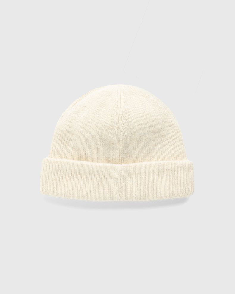 Rib Knit Beanie Oatmeal Melange
